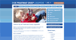 Desktop Screenshot of depraatmaatgroep.nl